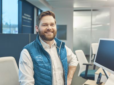 VW FS Rent-a-Car präsentiert sich auf Jobmesse