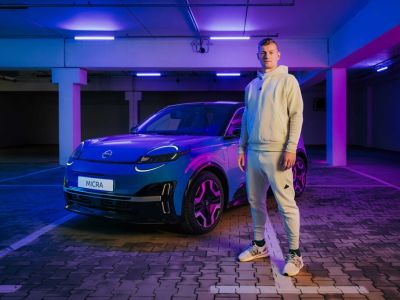 Der Micra begleitet die Icon League