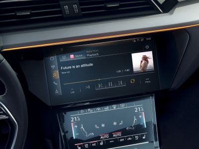 Audi spielt Apple Music