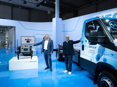 Hannover 2022: Iveco und Hyundai zeigen Brennstoffzellen-Daily