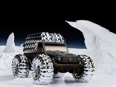 Eine G-Klasse wie vom Mond