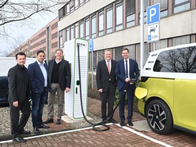 450 Ladepunkte bei Volkswagen Nutzfahrzeuge in Hannover