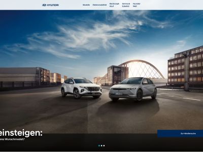 Hyundai.de wurde neu gestaltet