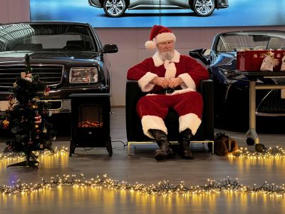 In der Toyota Collection wird es weihnachtlich