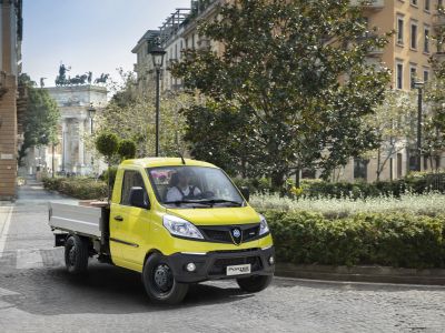 Der Piaggio Porter geht unter die Elektriker