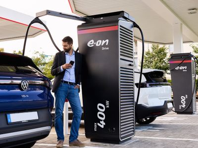 Eon und Westfield bauen Ladeinfrastruktur aus