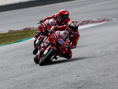 Ducati und Carrera sind gemeinsam unterwegs