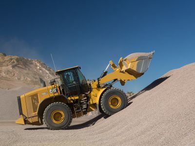 Neuer Radlader von Caterpillar