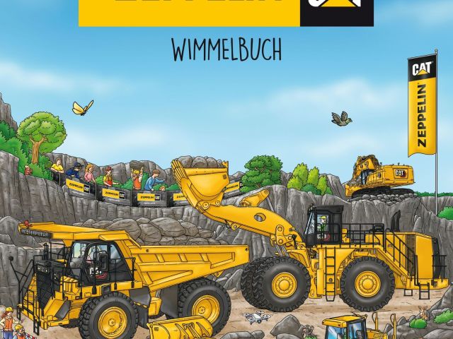 Im Bücherregal: Hier wimmelt es von Baumaschinen - Bild 1