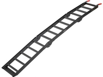 Zwei Rampen fürs Verladen von Motorrädern