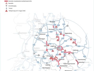 Stau-Albtraum zum Ferienstart: ADAC warnt vor Mega-Staus im Süden