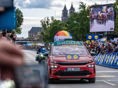 Skoda begleitet erneut die Lidl Deutschland Tour