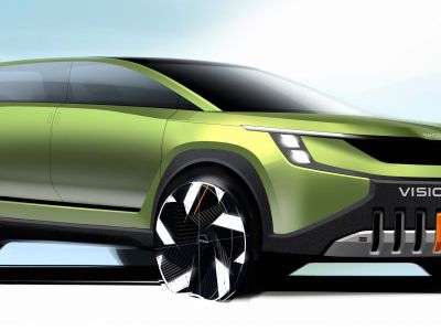 Skoda zeigt neu gestaltete Frontpartie