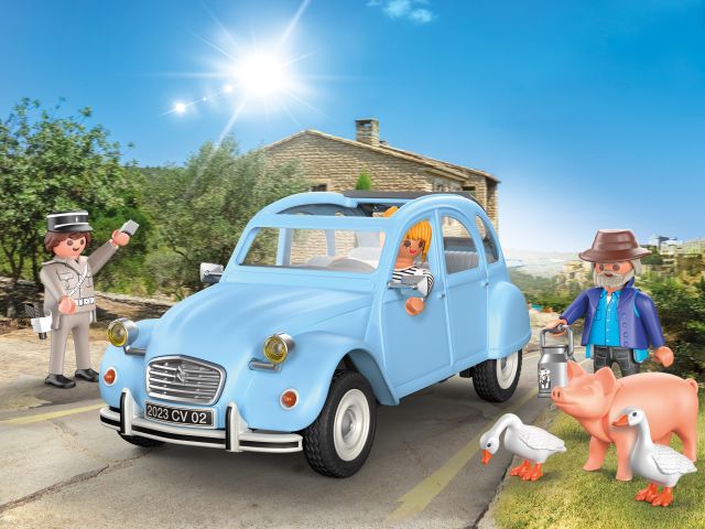 En miniature: Bei Playmobil fährt die Ente vor - Bild 1