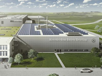 Mercedes-Benz baut Pilotfabrik für Batterierecycling