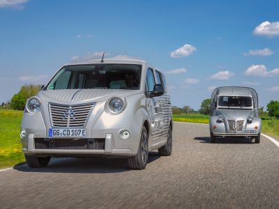 Citroën Berlingo 2CV Fourgonette: Glasfaser für die Nostalgie