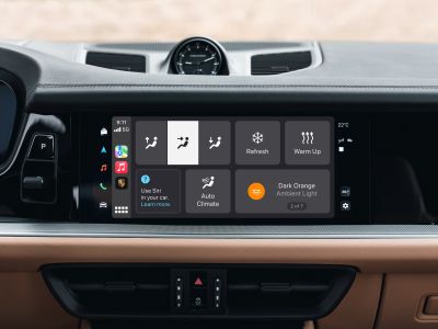 Porsche integriert Funktionen seiner App in Carplay