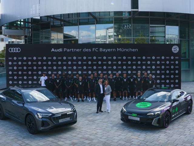 Neue Audi-Dienstwagen für die FC Bayern-Stars - Bild 1