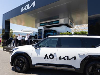 Kia elektrisiert die Australien Open