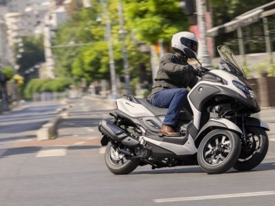 Yamaha rüstet den Tricity 300 mit einem Airbag aus