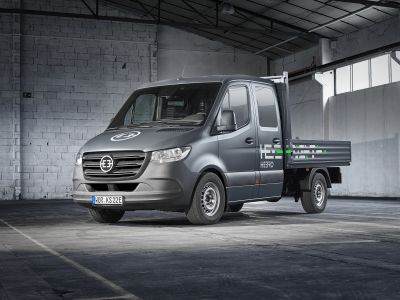 E-Works Mobility liefert Sprinter mit 245-Elektro-PS