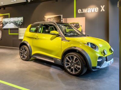 E-Go plant Fabrik in Nordmazedonien