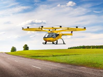ADAC-Luftrettung will zwei bemannte Volocopter testen