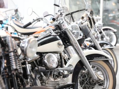 Harley-Ausstellung endet mit einer Spende