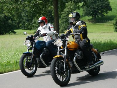 Mit Zubehör sicherer und komfortabler auf dem Motorrad unterwegs
