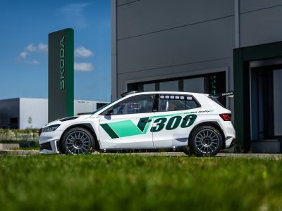 Skoda übergibt des 300sten Fabia RS Rally2