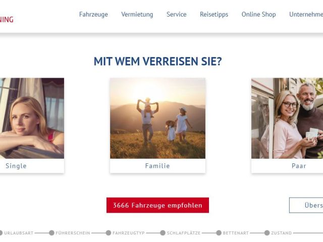 Mit dem Fahrzeugberater zum passenden Campingmobil - Bild 1