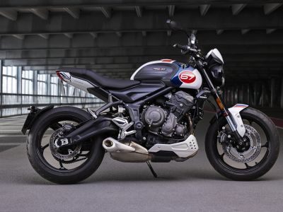 „Slippery Sam“ ist Vorbild für die Triumph Trident 660 SE