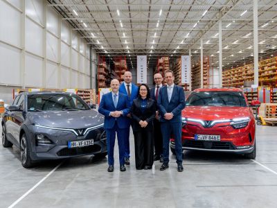 DHL liefert Vinfast-Teile innerhalb von 24 Stunden