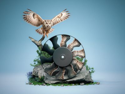 Mahle holt sich mit der Eule einen Design Award