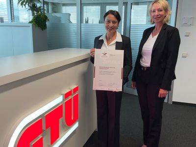 GTÜ als familienfreundlicher Arbeitgeber ausgezeichnet