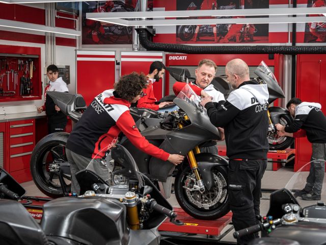 Ducati baut bis Mitte Februar 23 Moto-E-Maschinen - Bild 1