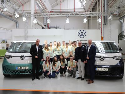 Auszubildende wollen den ID Buzz noch nachhaltiger gestalten