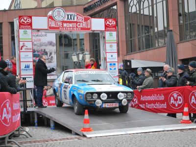 Auch Bad Homburg ist Teil der Rallye Monte-Carlo Historique