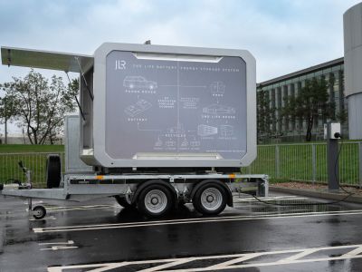 Der rollende Schnelllader von Jaguar Land Rover