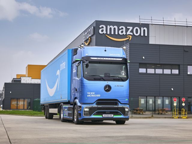 Amazon bestellt über 200 Mercedes-Benz e-Actros 600 - Bild 1