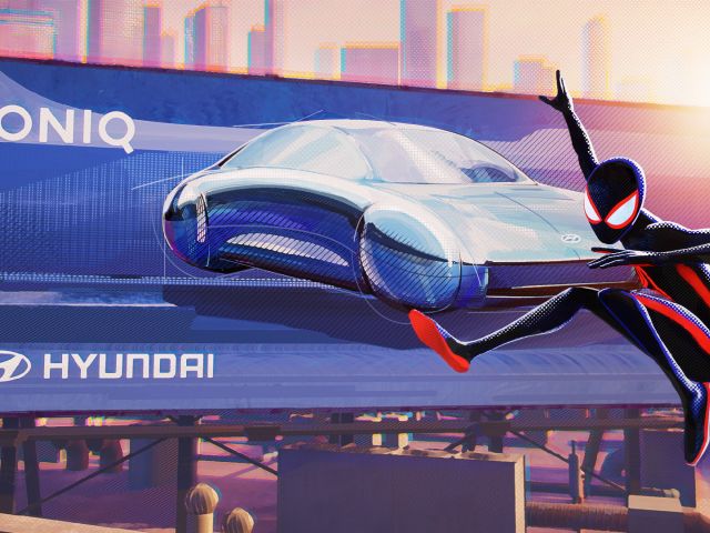 Auch animierter Spider-Man fährt Hyundai  - Bild 1