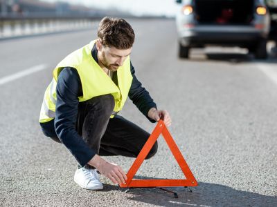 Richtiges Verhalten am Unfallort