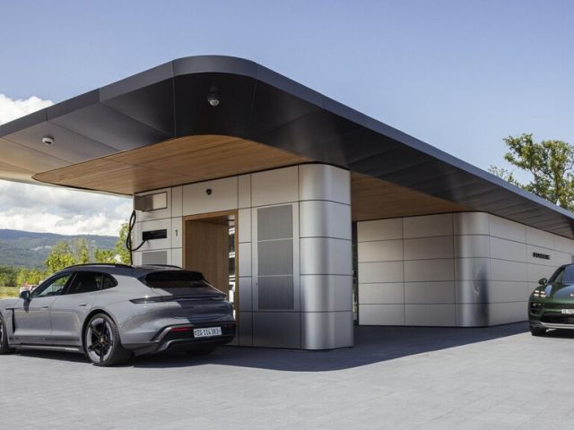 Erste Porsche Charging Lounge in der Schweiz - Bild 1
